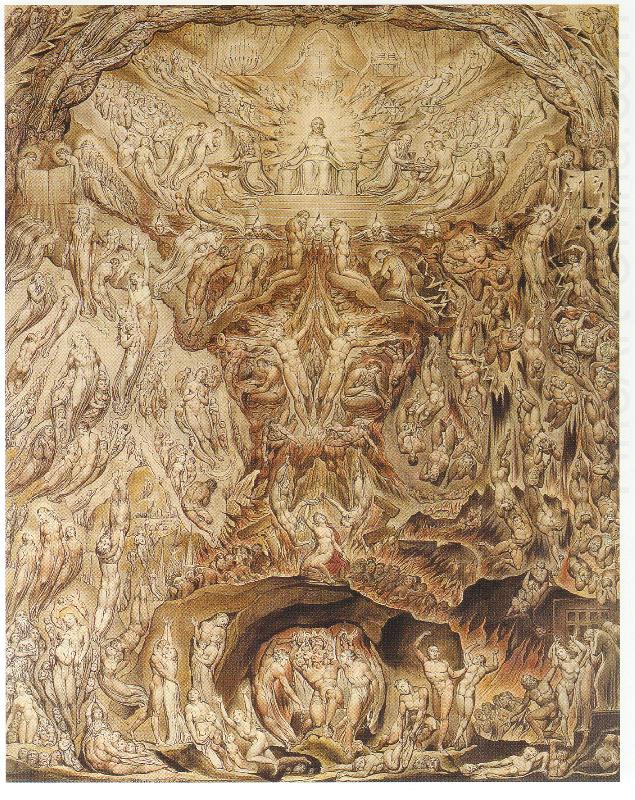 William Blake A Vision of the Last Judgment china oil painting image